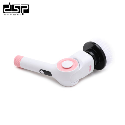 DSP Hot Sale 11 in 1 Electric Spin Shower Scrubber Long Extension Handle IPX7 Waterproof Floor Bathroom Cleaning Brush Scrubber