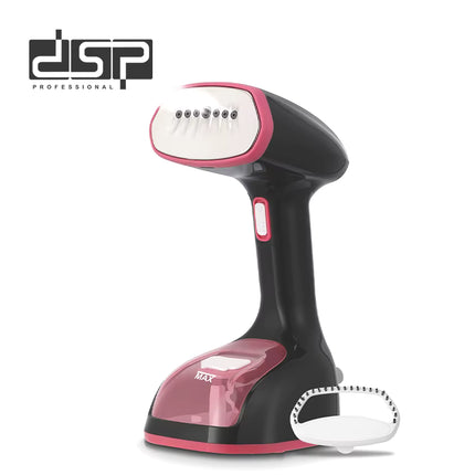 مكواة بخار يدوية DSP 1500 واط - تسخين 25 ثانية، بخار 18 جم/دقيقة، قابلة للطي، خزان 180 مل