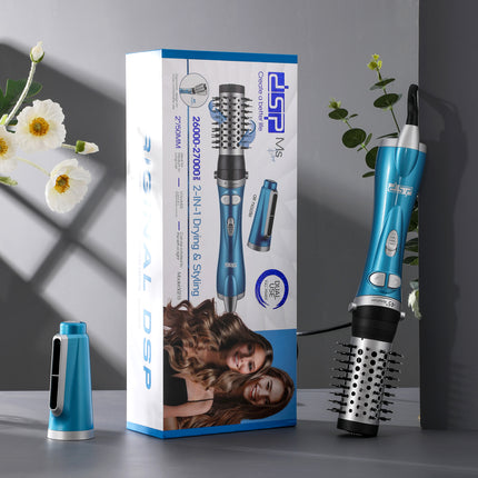 DSP HOT SALE, 1200W Turbo 2-in-1 Hot Air Styler W/ Rotating Brush + Blow Dryer | 3-Temp + Cold Air Modes & Keratin-Shield Tech