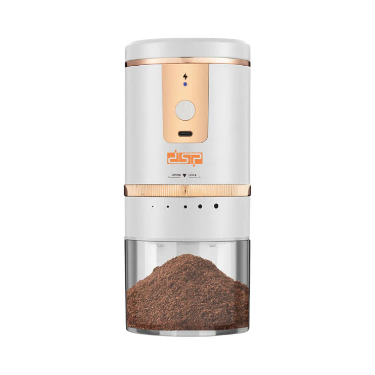DSP HOT SELLER Silent Coffee & Spice Grinder - Portable Fast Grinding for Home/Office/Travel, Preserves Coffee Freshness & Aroma