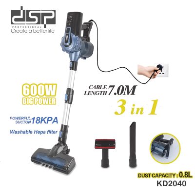 DSP KD2040, Wired 600W Vacuum Cleaner