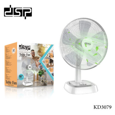 DSP KD-3079, 16″ Adjustable Table Fan 60W