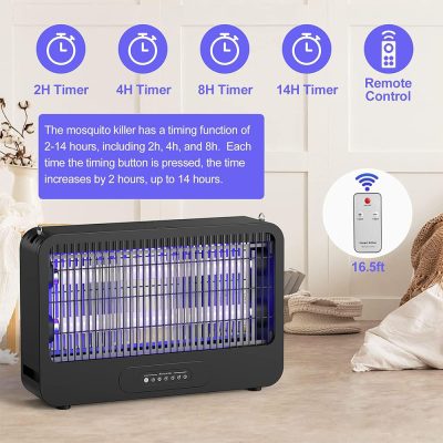 DSP KD3099, Mosquito Killer Lamp with Remote Control & Timer 3500V