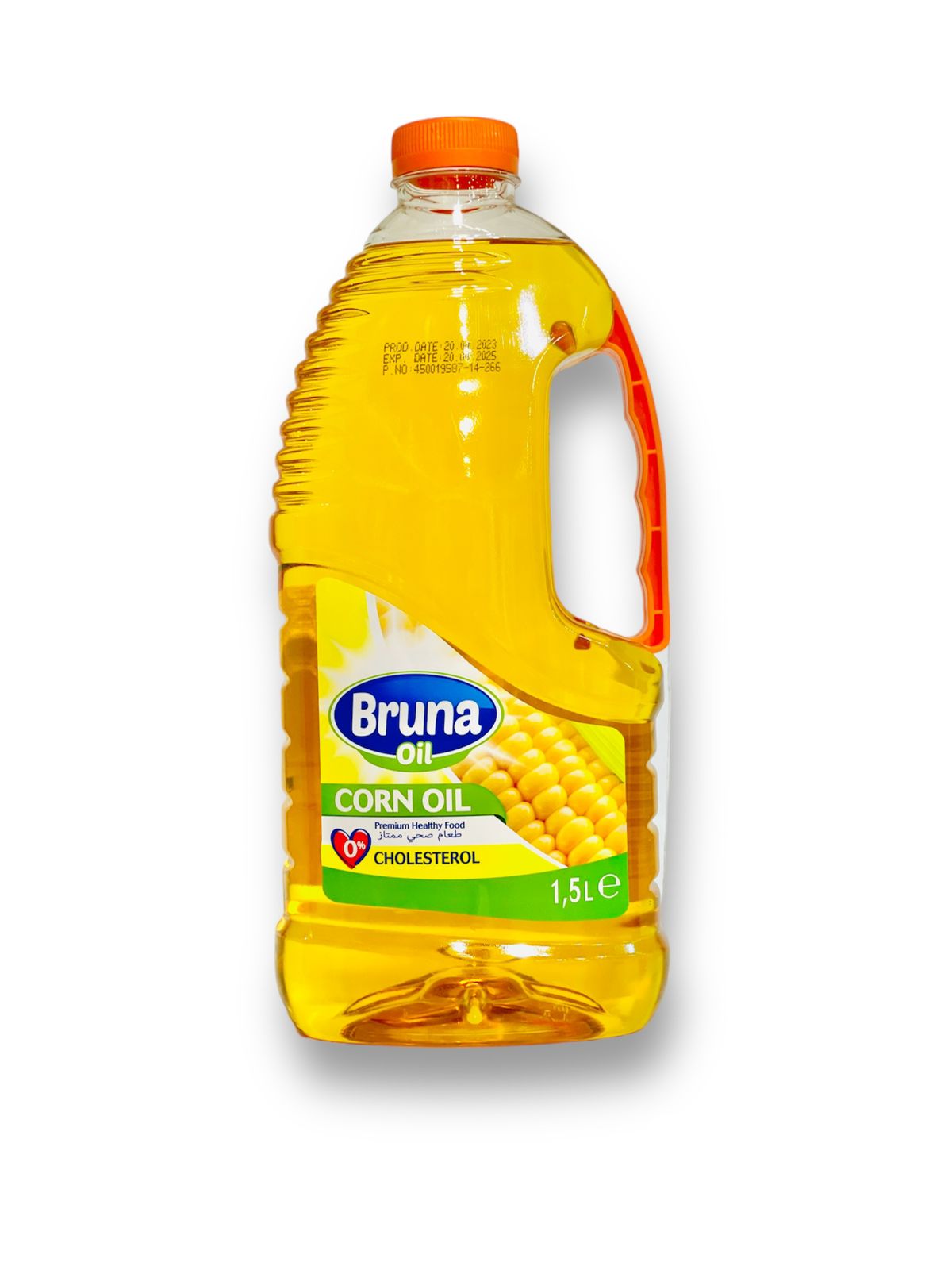 Bruna Oil, Corn Oil, 1.5Litre, Ingredients 100% Made in Turkey, زيت الذرة من ماركة برونا التركية زيت الذرة الطبيعي 100 بالمية ومفلتر 5 مرات