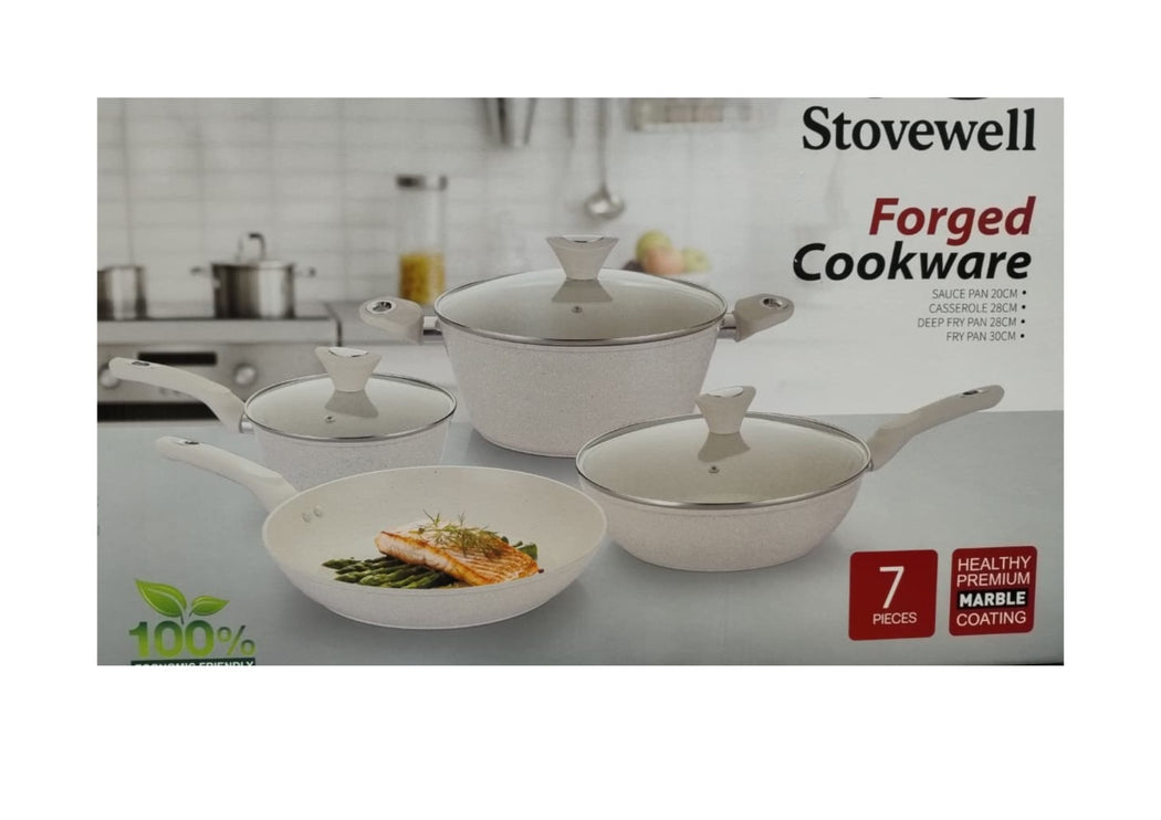 Stovewell Forged Cookware set 7 PIECES