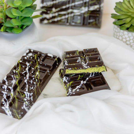 Dubai Chocolate Kunafa Pistachio 150G شوكولا دبي المحشوة بالكنافة والفستق