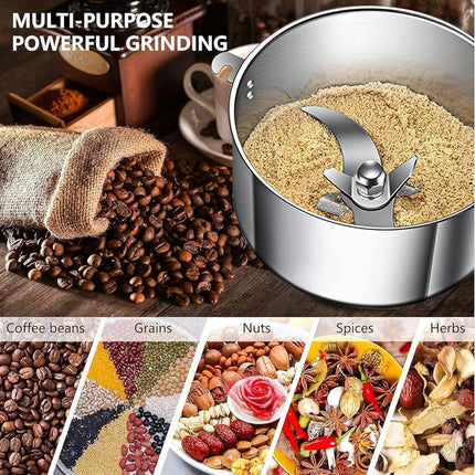 Silver Crest Powder Grinder Stainless Steel  (150G) 1000W