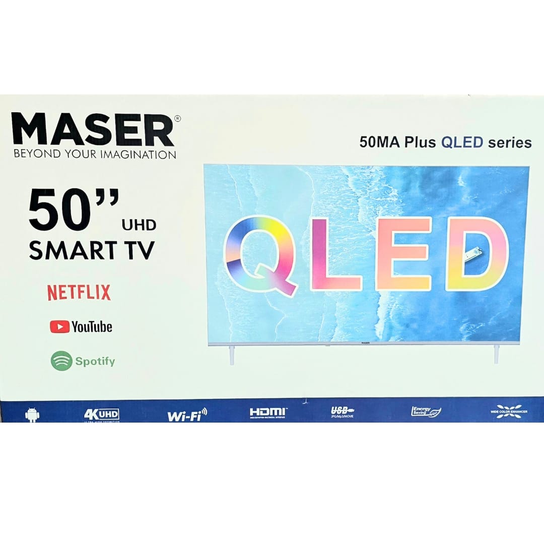 TV LED SCREEN MASER 50 INCH شاشة  ميسر