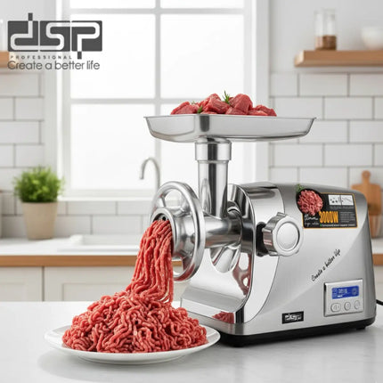 DSP Electric Meat Grinder /Automatic/, DSP, KM5075, 3 types of blades for coarse and fine grinding of meat, Suitable for home and small restaurant use, Power: 3000W