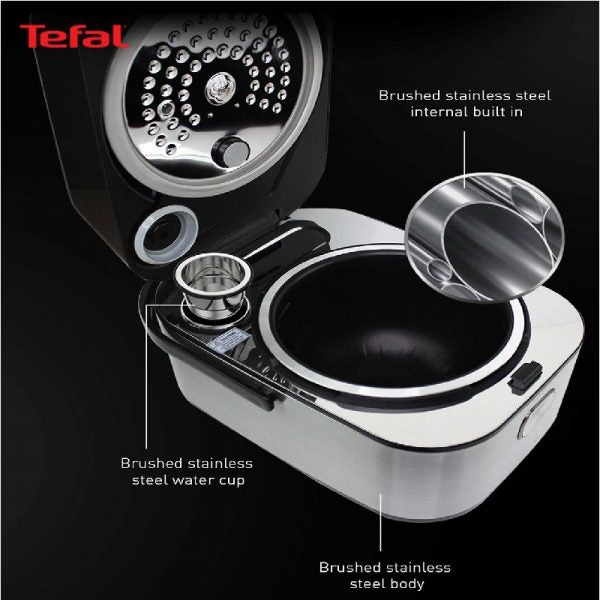 Tefal Rice Cooker Pro IH Steam - 1.8L 10 Cups