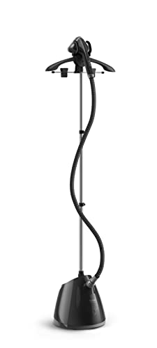 TEFAL Pro Style One Upright Garment Steamer, 1.3 Litre, 1650-1960 Watts, Black, Plastic, 1 year warranty تيفال مكواة بخار عمودية للملابس من برو ستايل ون، 1.3 لتر، 1650-1960 واط