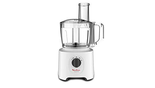 Moulinex Food Processor, Easy Force 800 Watts, 6 Attachments, +25 different functions, 1.8 Liter and 2.4Liter Bowl capacity , 1 year warranty
