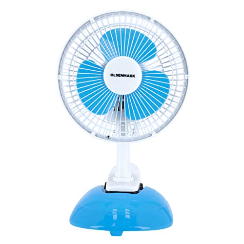 Olsenmark Convertible Table and Clip Fan, 6-Inch Height