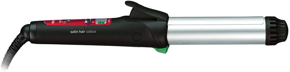 Braun Satin Hair Straightener 7 Ec2/Cu750 Curler With Color Saver And Iontec Technology مجعد الشعر براون ساتين هير 7 EC2/CU750 مع نظام المحافظة على صبغة الشعر وتقنية ايونية