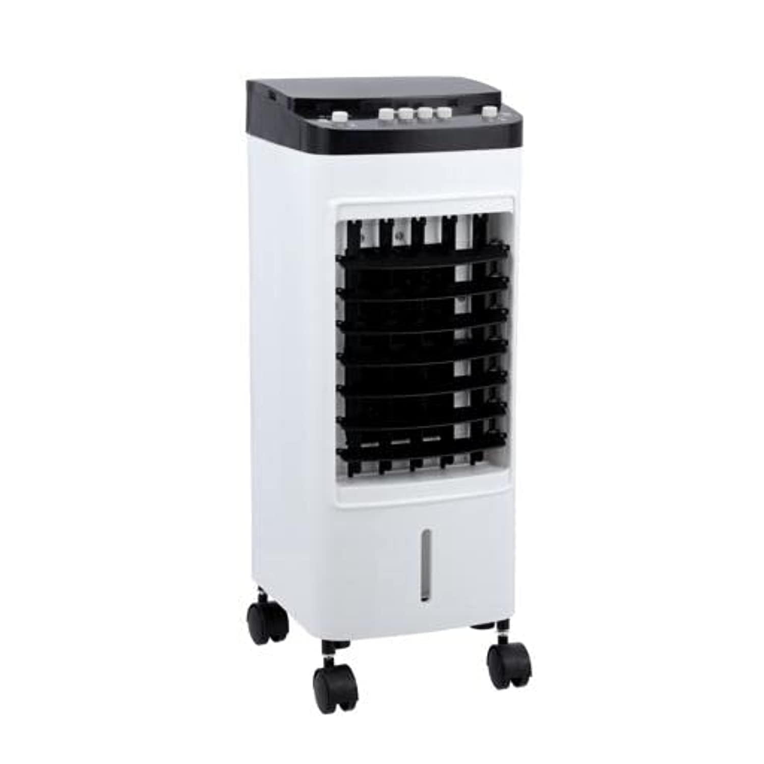 Geepas Air Cooler with 2 Ice Box, 6L Capacity, GAC16017 High Performance Motor, Easy Mobility, 3 Speed Choices Low/Med/High, Motor White