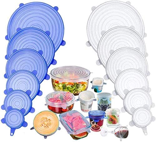 Silicone Stretch Lids 6 Pack Suction Lid