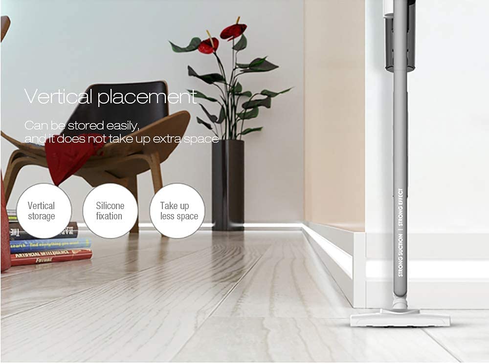 Deerma 2-In-1 Handheld Vacuum Cleaner With Large Capacity Dust Box Low Noise Triple Filter Vertical Dust Collector