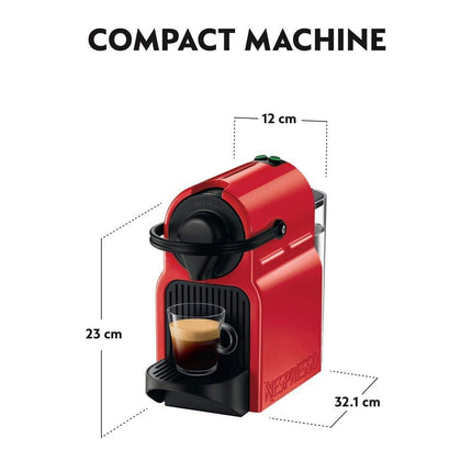 NESPRESSO Inissia C40 Red Coffee Machine - UAE Version