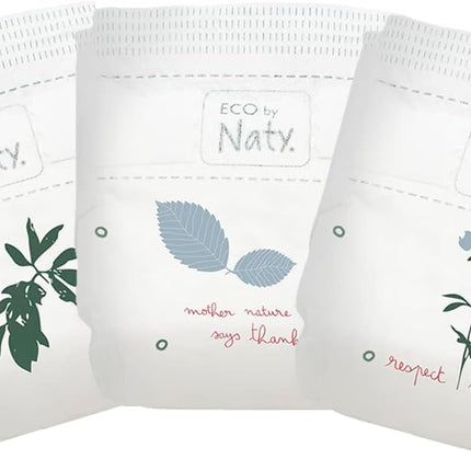 Eco by Naty Newborn Baby Diapers 25 Pieces Size 0 (4.5 kg or 11 lbs)