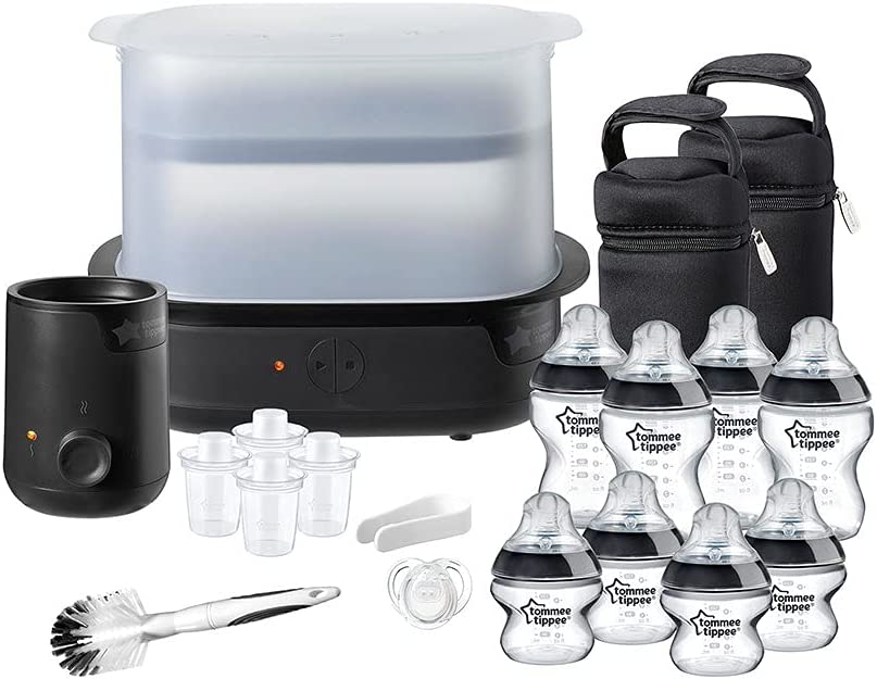 Tommee Tippee Closer To Nature Complete Feeding Kit, Pack Of 1 - Black