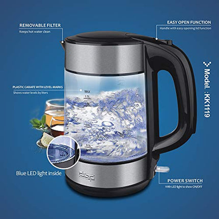 DSP Electric Kettle 1.7L KK1119 / 2200W