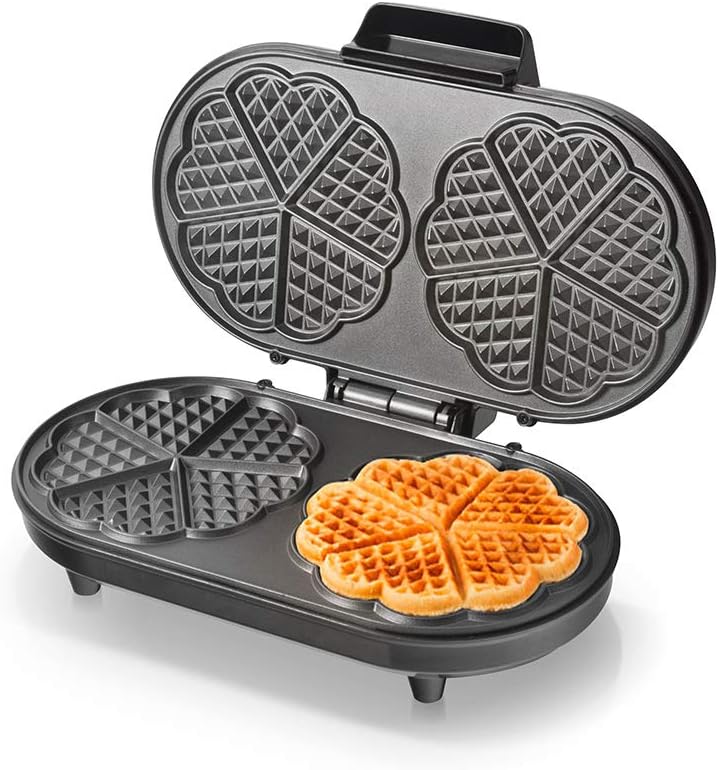 Saachi Heart Shape Waffle Maker NL-WM-1551 صانعة الوافل على شكل قلب من ساتشي