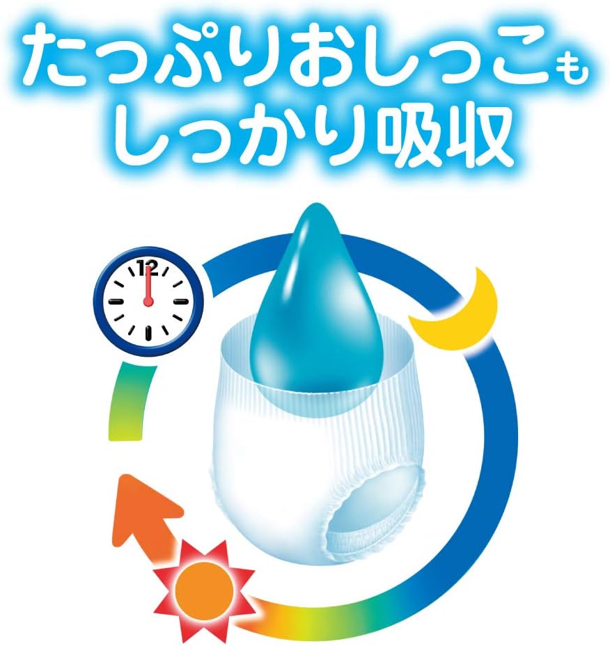 Merries Gentle To Skin Baby Diaper, Small, Jumbo Pack - 54 Count حفاضات أطفال جنتل تو سكين من ميريز، مقاس صغير، عبوة كبيرة - 54 قطعة