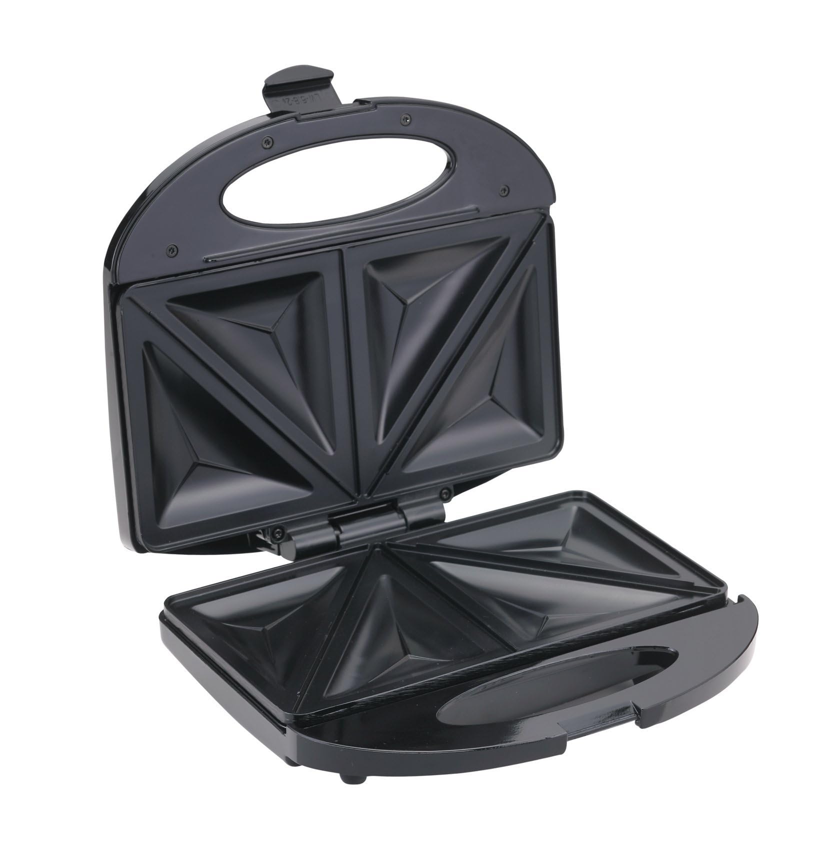 Black & Decker 600W 2 Slice Non-Stick Sandwich Maker Black 1Years Warranty بلاك أند ديكر صانعة الساندوتش 600 واط، شريحتين ضمان 1 سنة