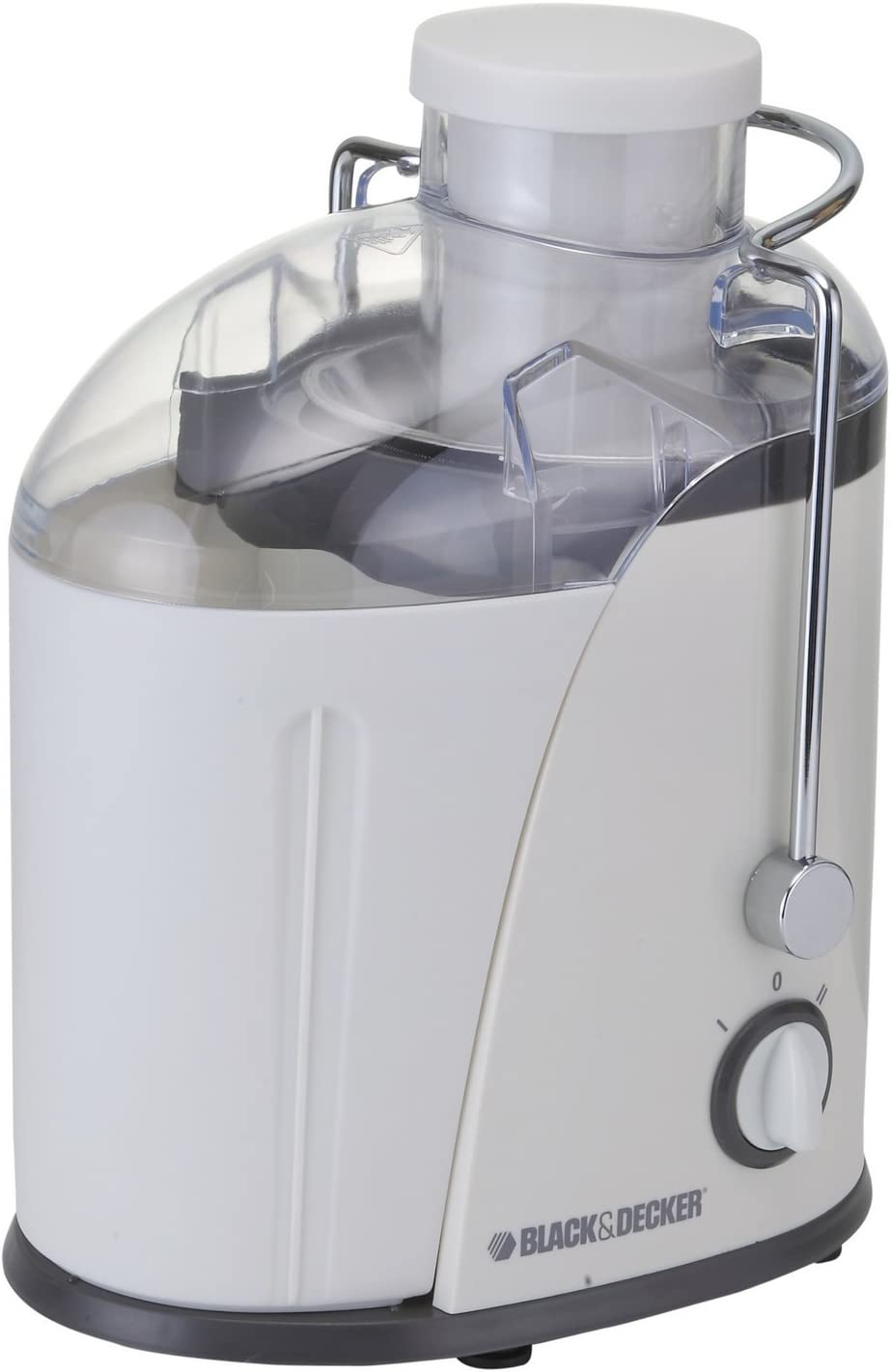 BLACK+DECKER 400W 65mm Juice Extractor XL Feeding Chute  الة صنع عصير بلاك اند ديكر 400 واط