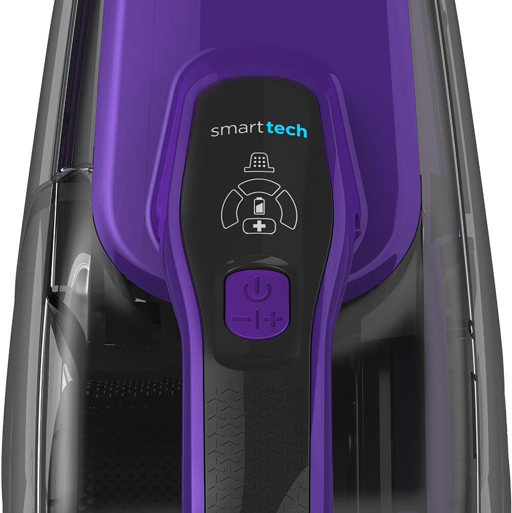 Black & Decker 10.8V 27Wh Cordless Handheld Pet Vacuum Cleaner With 2.5Ah Li-Ion Battery بلاك اند ديكير مكنسة كهربائية لاسلكية محمولة للحيوانات الاليفة 10.8 فولت 27 واط في الساعة مع بطارية ليثيوم ايون 2.5