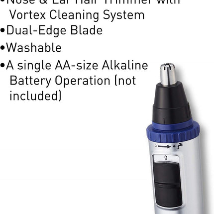 Panasonic Er-Gn30 Nose Ear & Facial Hair Wet And Dry Trimmer