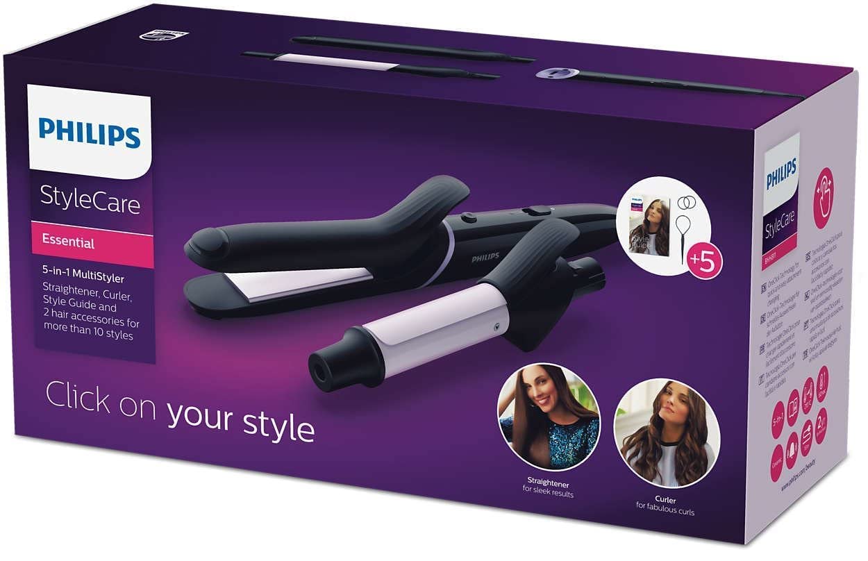 Philips Stylecare Multi-Styler. 10+ Styles In A Box. 5 Attachments & Accessories. 3 Pin, Bhh81103. 1 Years Warranty