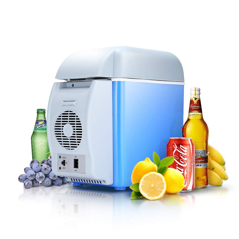 Car Cooling Portable Freezer Refrigerator mini fridge 7.5L