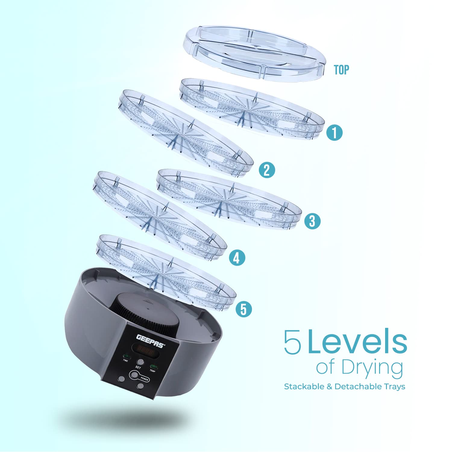 Geepas Digital Food Dehydrator
