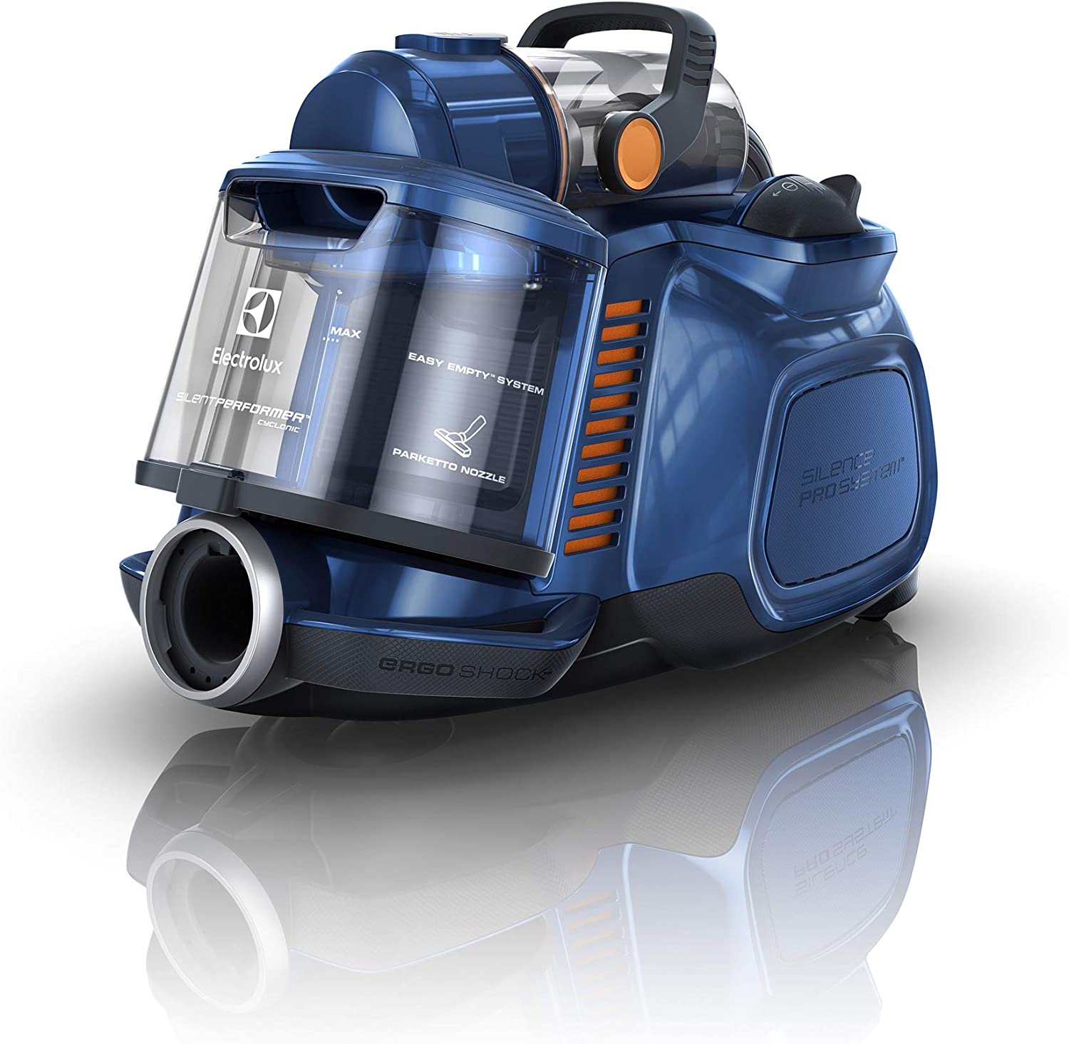 ELECTROLUX Silent Performer Cyclonic Vacuum Cleaner, Blue 2 Liters 2000 Watts مكنسة كهربائية الكترولوكس