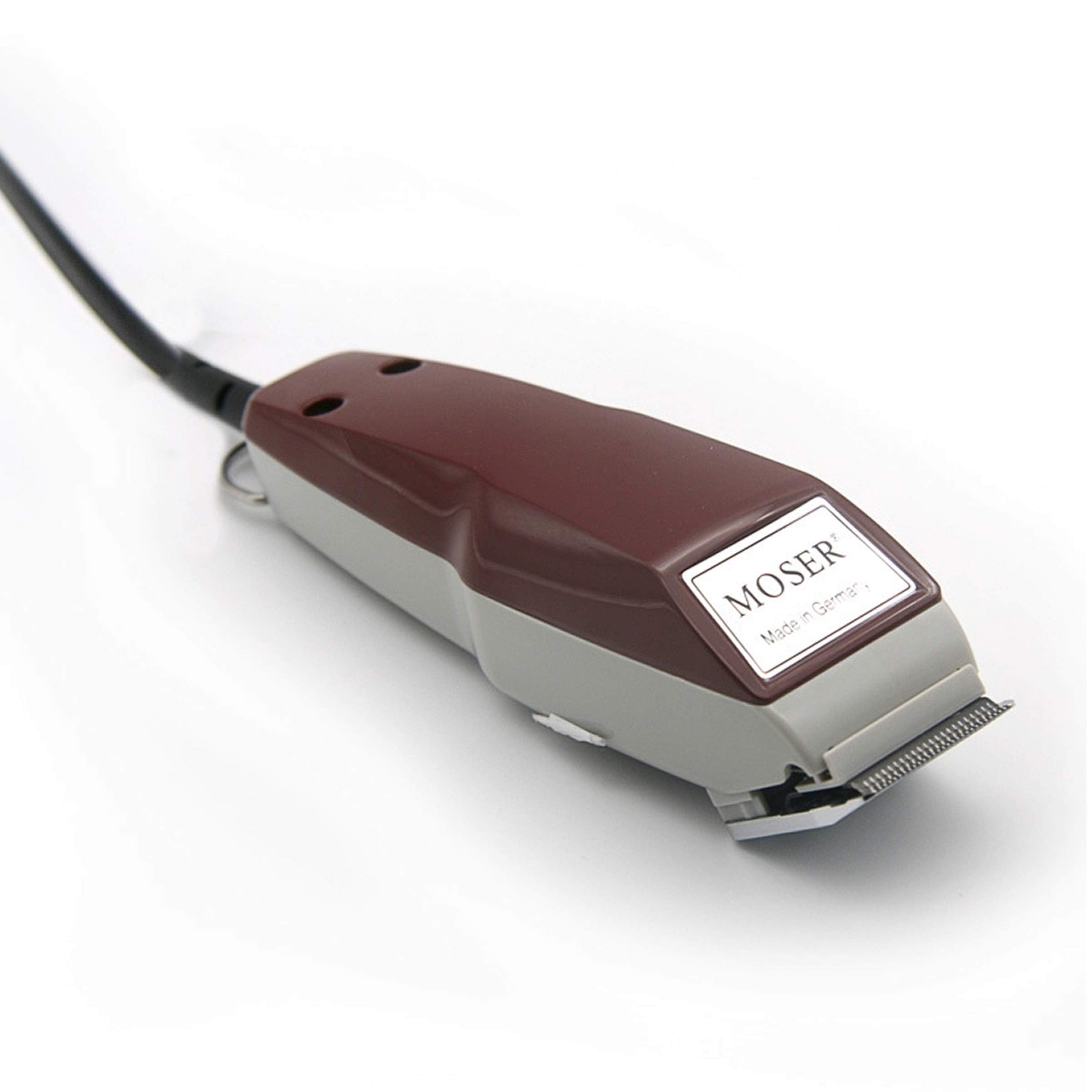 Moser 1411-0150, 1400 Mini Professional Corded Trimmer, Burgundy, Small