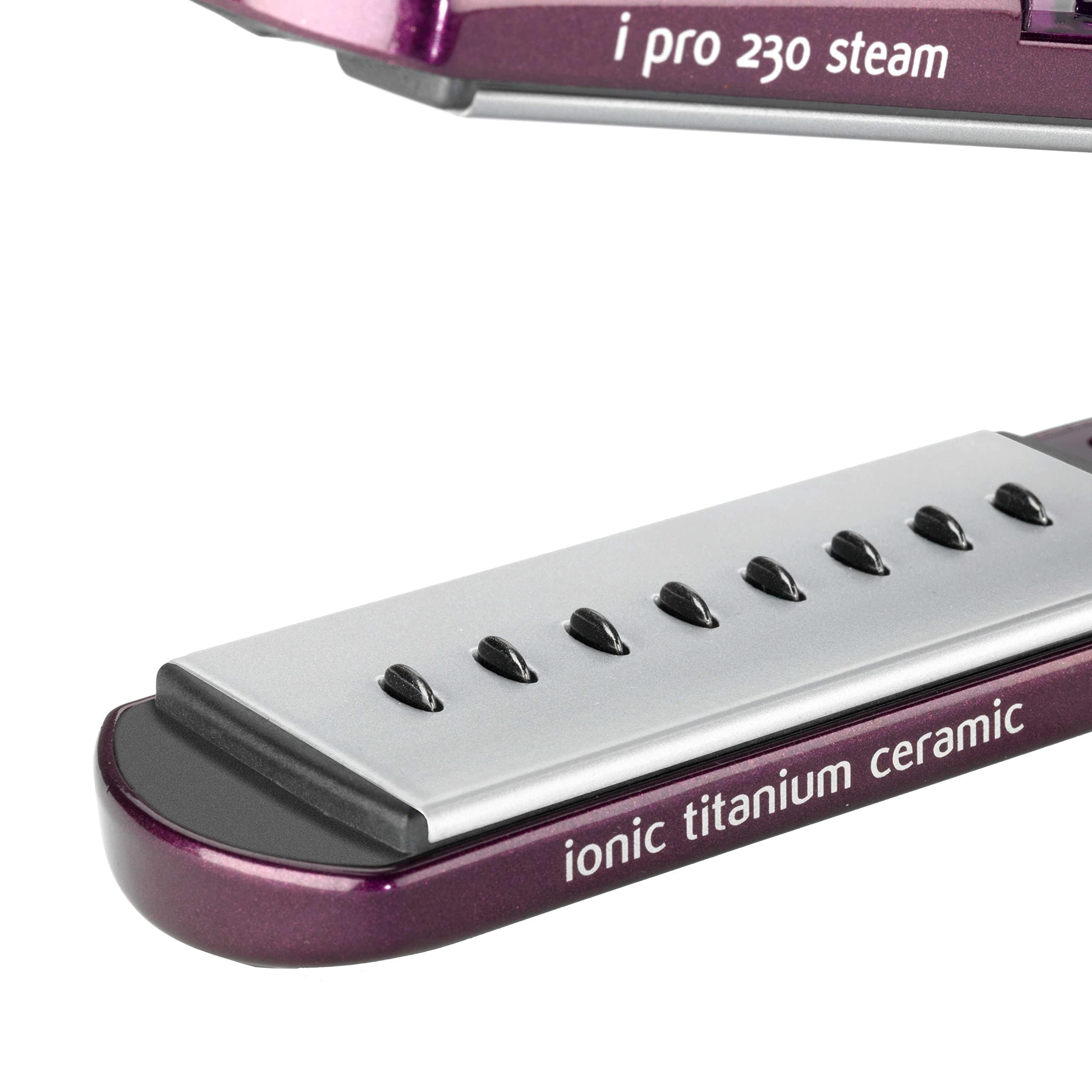 BaByliss 369 Hair Straightener| Nano Titanium Ceramic Coating: Soft And Strong.| High-performance Heating Up To 230°c | Ceramic Plates For Smooth And Shiny Results | ST395SDE(Purple), One Size