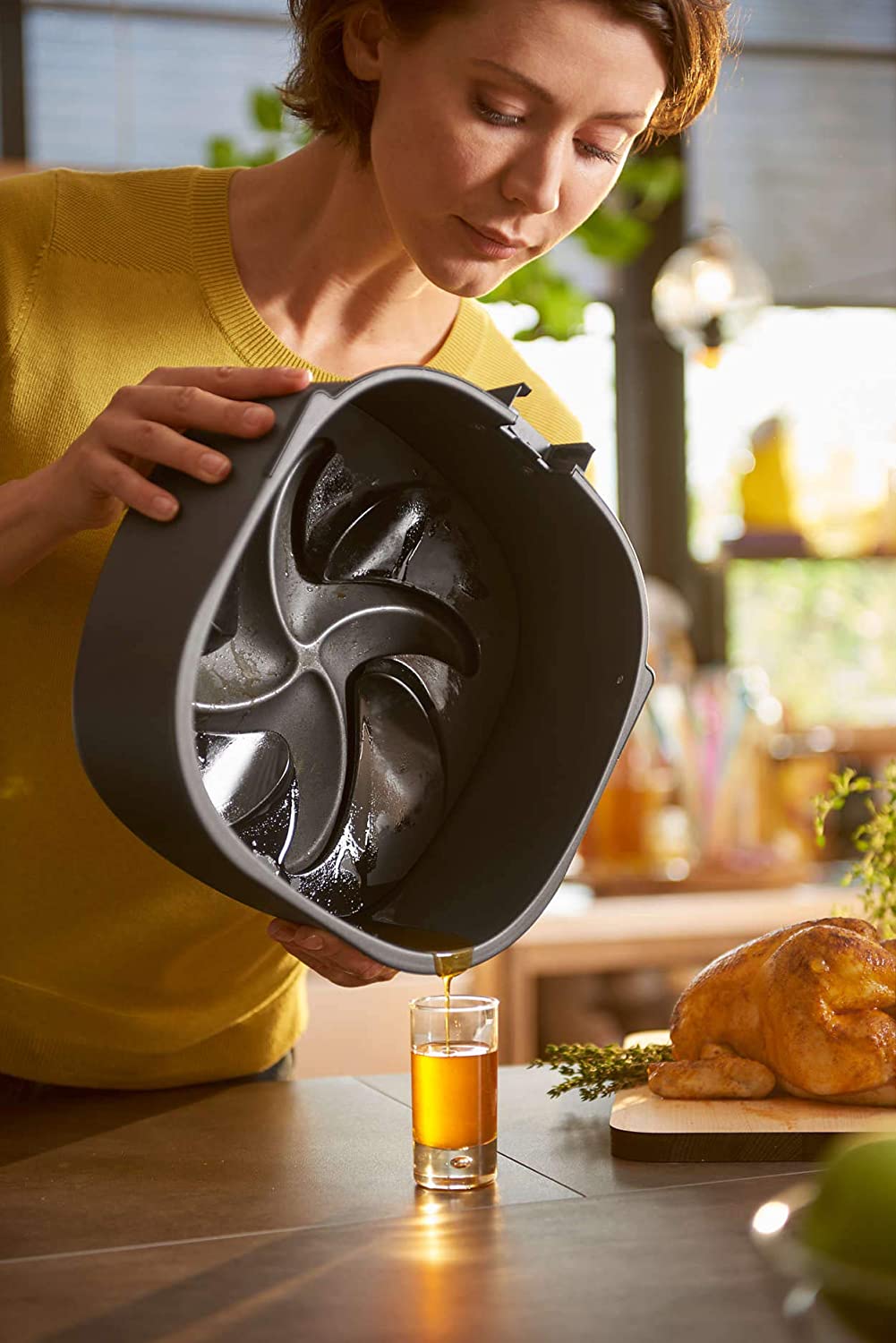 PHILIPS Air Fryer XXL Rapid Air Technology for Healthy Cooking فيليبس مقلاة هواء قياس كبير تقنية الهواء السريع للطبخ الصحي