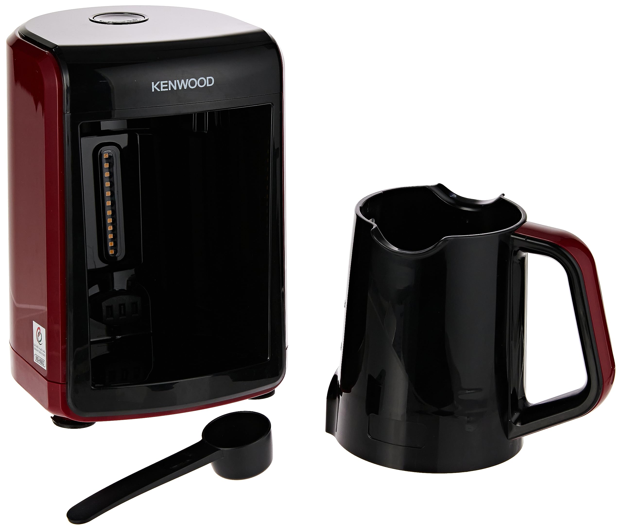 Kenwood Turkish Coffee Maker Up To 5 Cups Turkish Coffee Machine For Slowly Brewed Delicious Turkish Coffee 535W Ctp10.000Br Black/Red