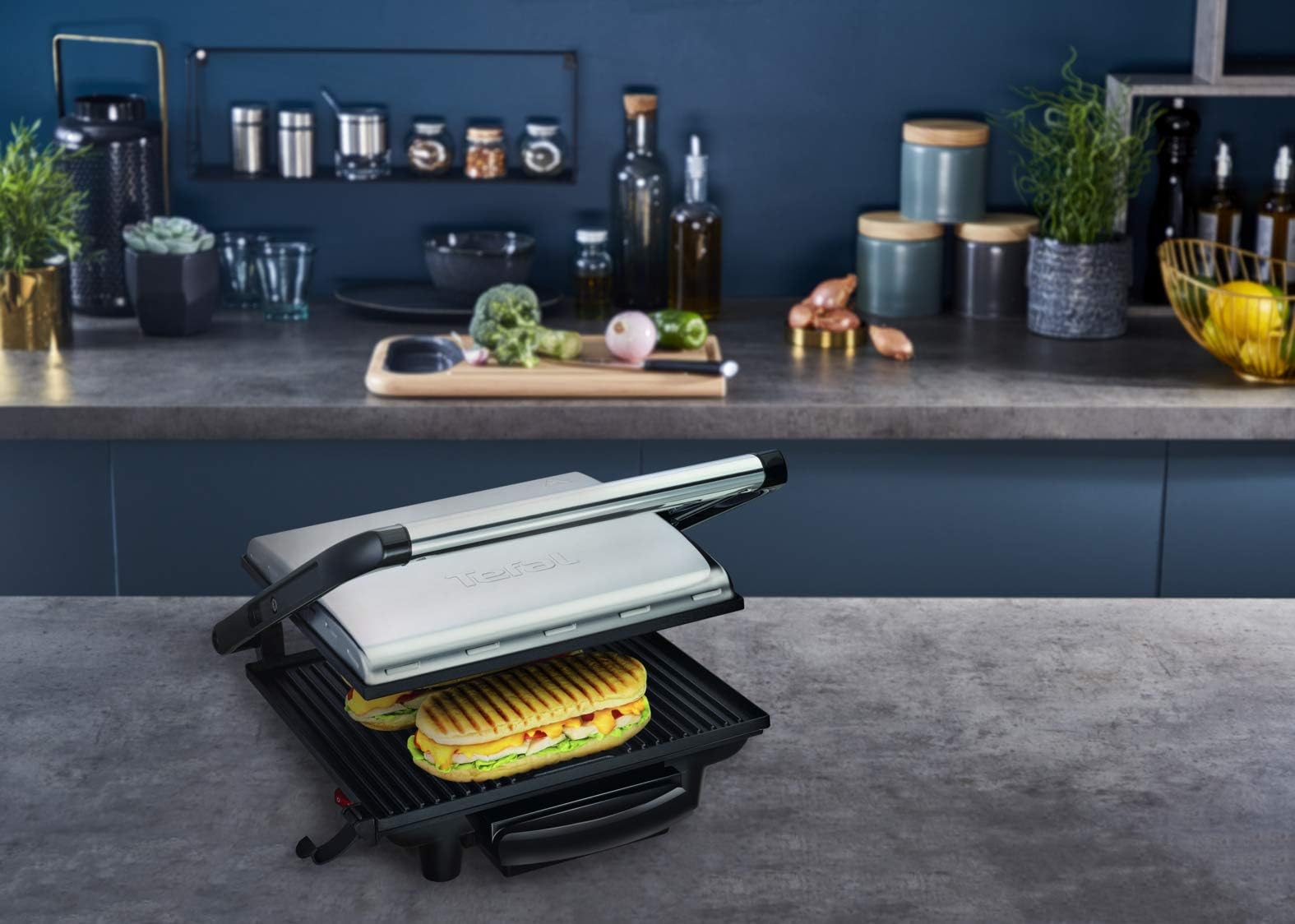 TEFAL Panini and Meat Grill, Multifunctional, 200 Watts