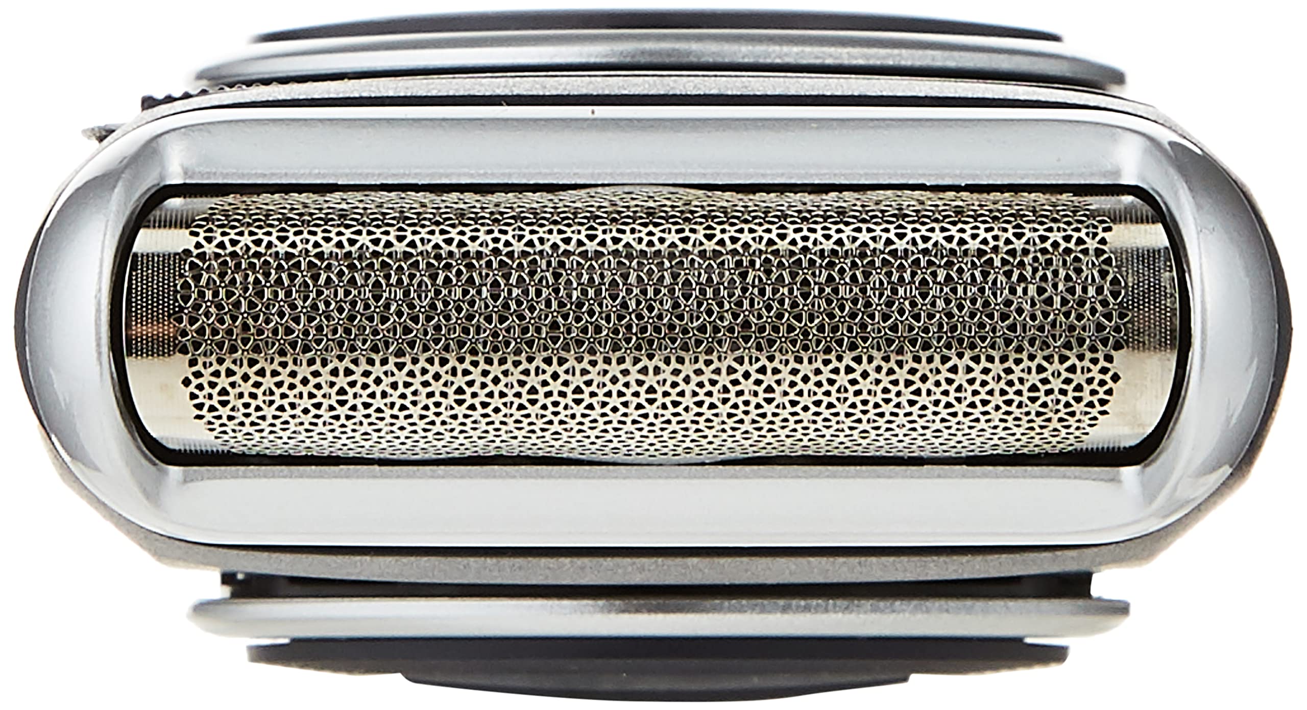 Braun MobileShave M-90 Travel Shaver Silver (Precision Trimmer, Smart Foil, Wide Floating Foil, Washable)