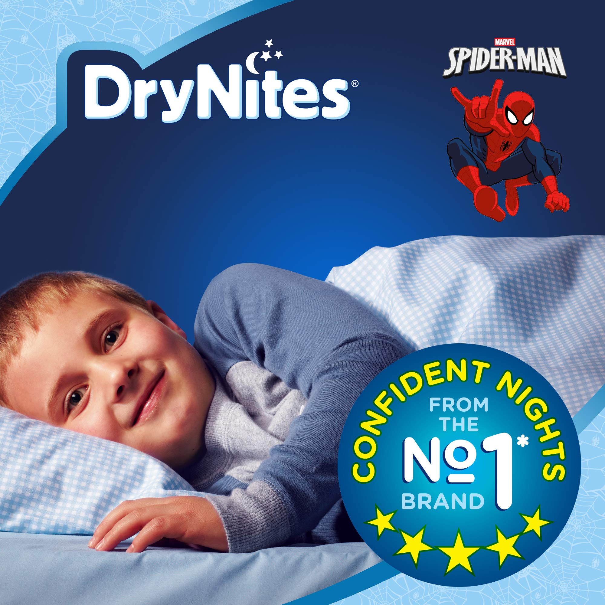 Drynites Boys Pyjama Pants 4-7 years 17-30kg 16pcs هجيز دراي نايتس ، كلوت بيجاما بانتس,(4-7 سنين) أولاد (17-30 كغم) 16 قطعة
