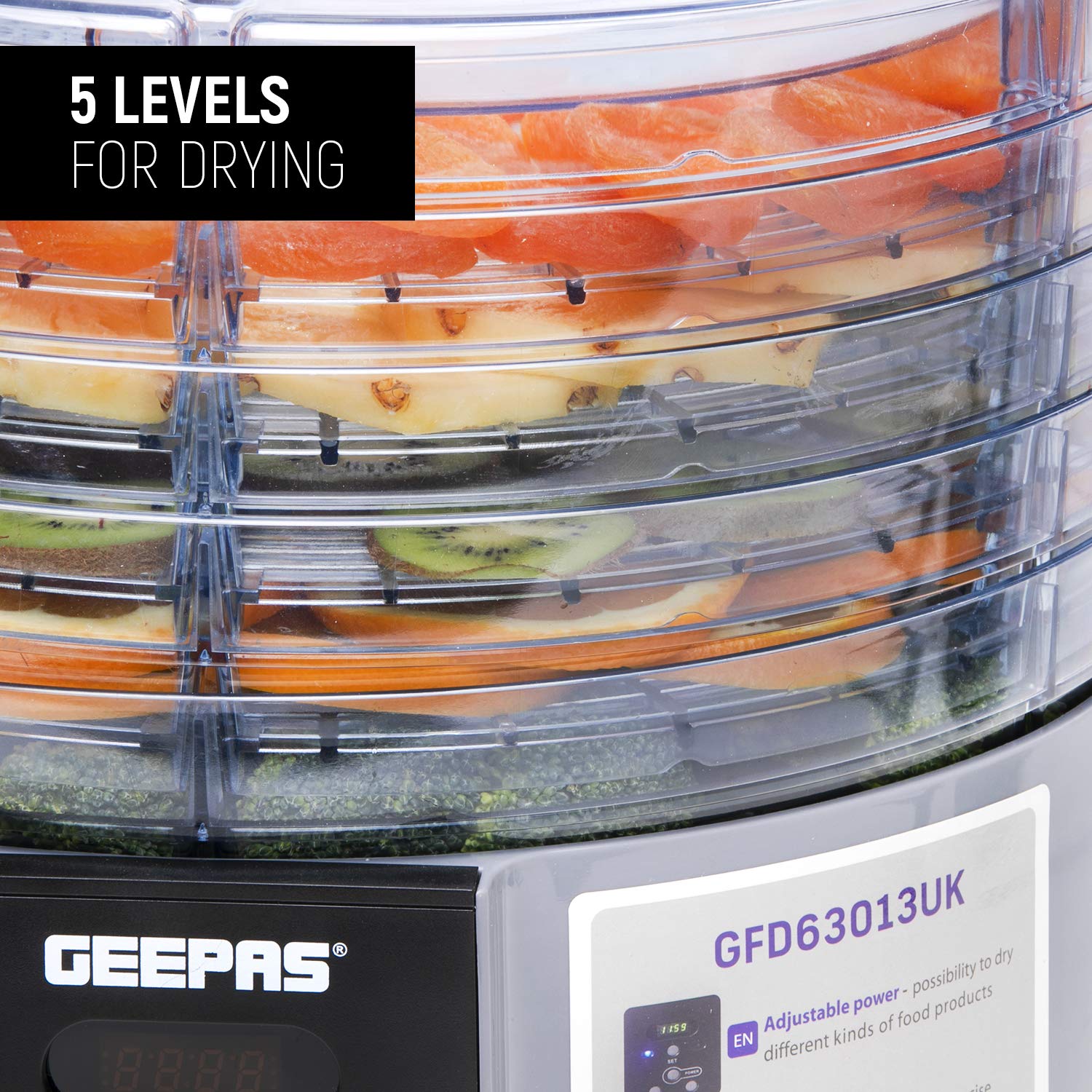 Geepas Digital Food Dehydrator