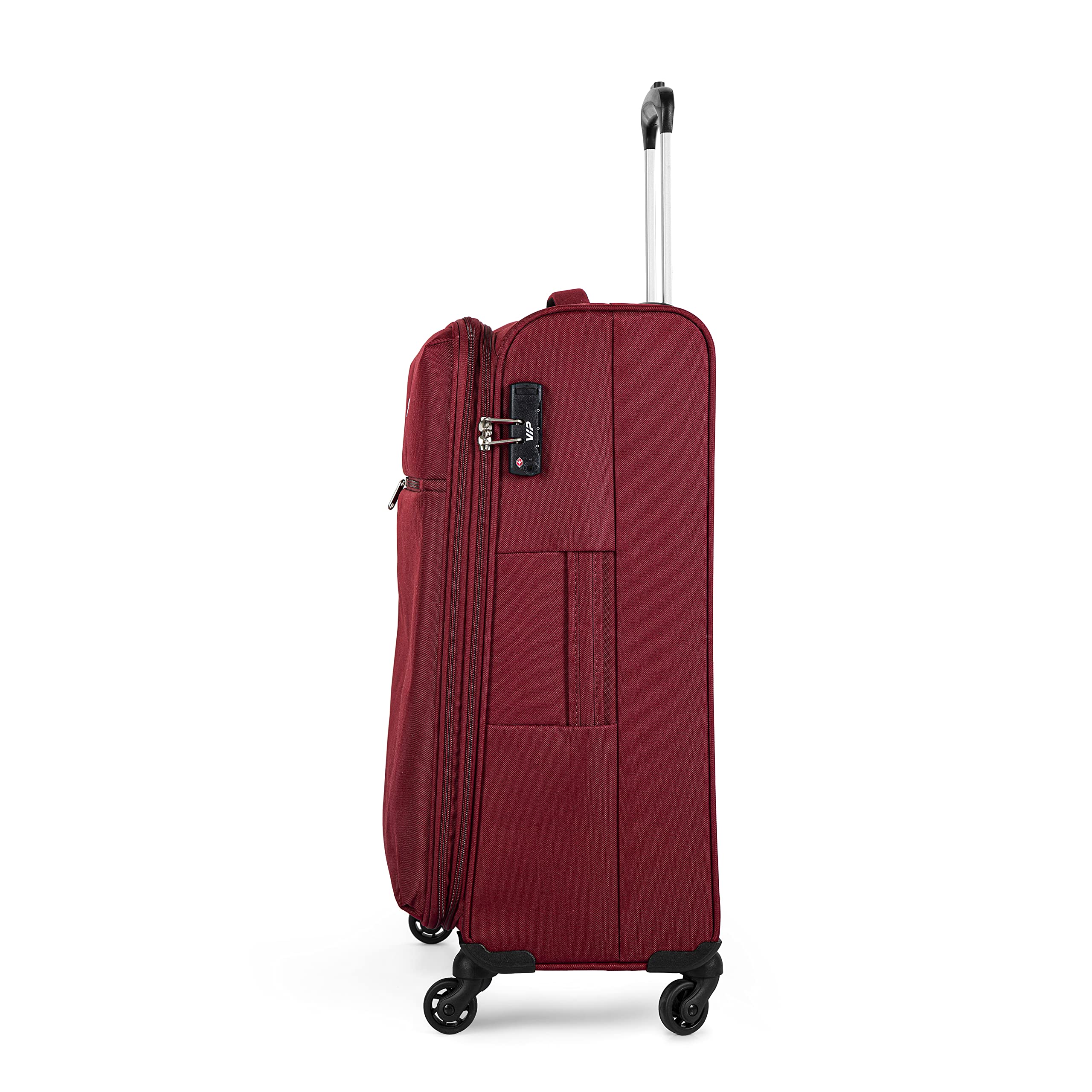 VIP Tivoli 4 Wheel Expandable Cabin Soft Luggage Trolley Bag شنطة امتعة لينة مزودة بـ4 عجلات وقابلة للتوسيع من في اي بي تيفولي