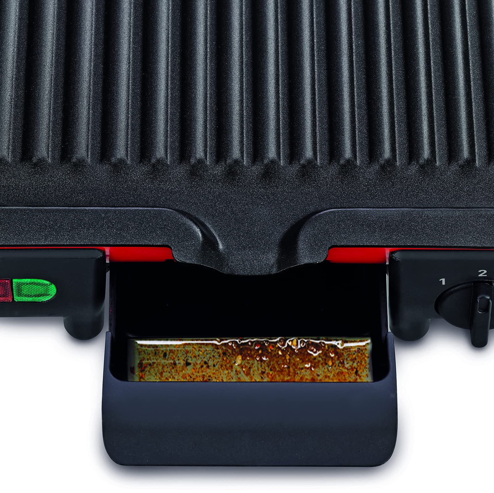 TEFAL ULTRA COMPACT GRILL , 1700W RED , 1 year warranty