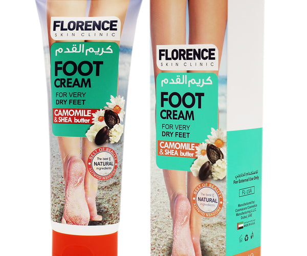 FLORENCE-Foot Cream For Very Dry Feet With chamomile and Shea