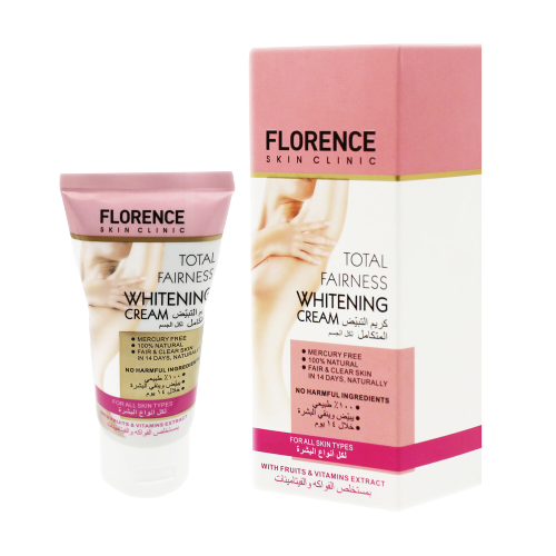 FLORENCE-Whitening Cream For body With Fruits &Vitamins Extract 60ml