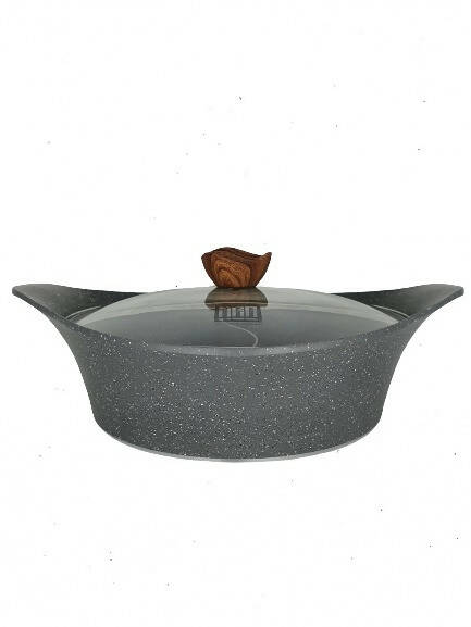 BS-31 30cm pot Double Pan (Grey)