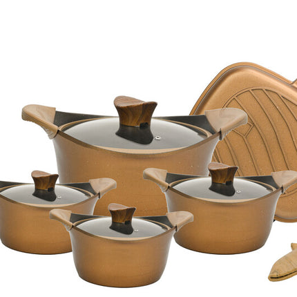 NeoKlein - 9 Pcs Titanium Cookware Set